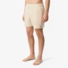 Men’s Mid Length Striped Textured Swim Trunks