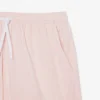 Men’s Mid Length Striped Textured Swim Trunks