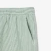 Men’s Mid Length Striped Textured Swim Trunks