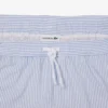 Men’s Mid Length Striped Textured Swim Trunks