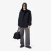 Men’s Mid-Length Water-Repellent Hooded Parka