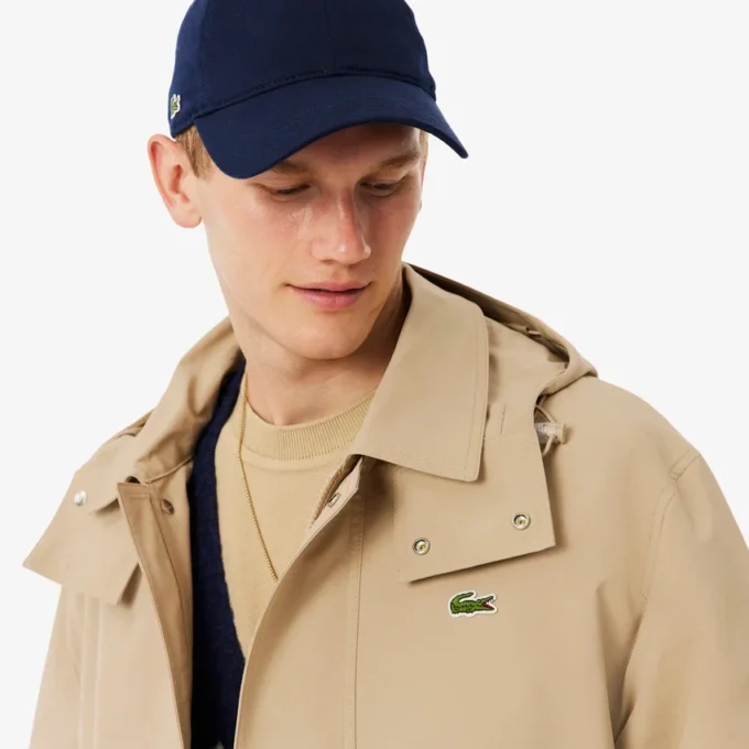Men’s Mid-Length Water-Repellent Hooded Parka