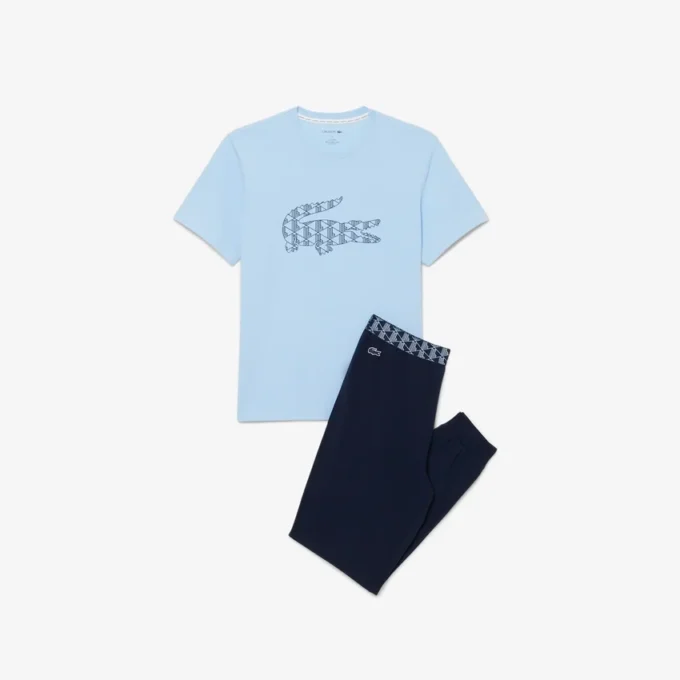 Men’s Monogram Jersey Pajama Set