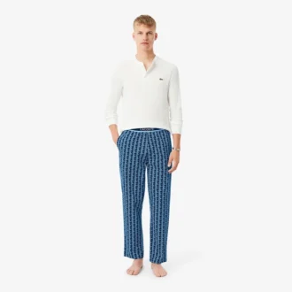 Men’s Monogram Poplin Pajama Pants