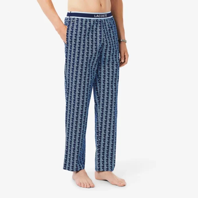 Men’s Monogram Poplin Pajama Pants