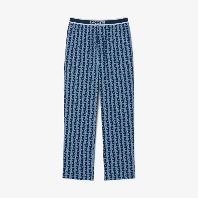 Men’s Monogram Poplin Pajama Pants