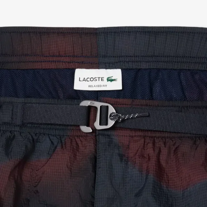 Men’s Ombra Print Nylon Cargo Shorts