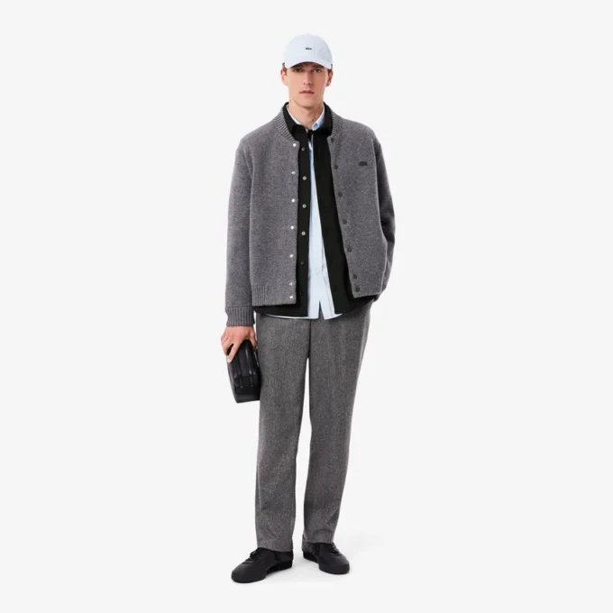 Men’s Oversized Double Face Overshirt