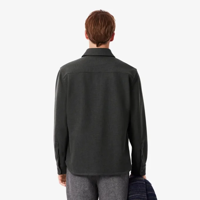 Men’s Oversized Double Face Overshirt