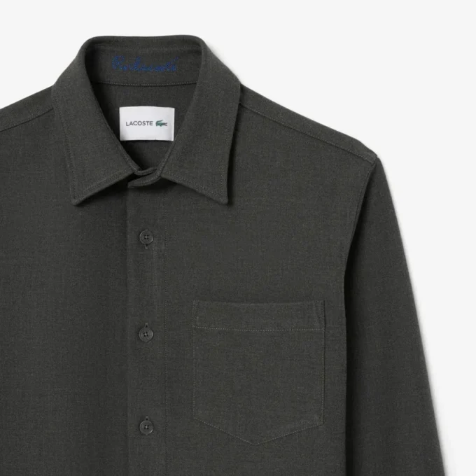 Men’s Oversized Double Face Overshirt