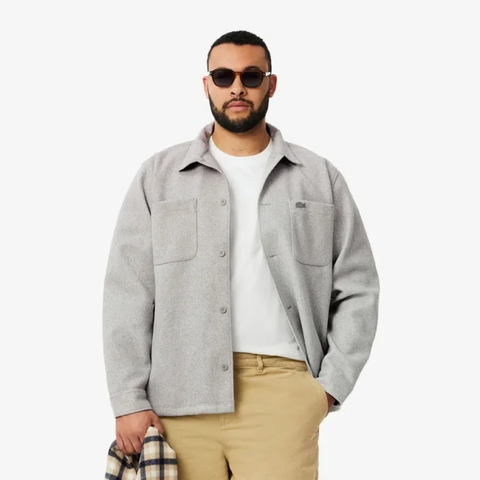 Men’s Oversized Flannel Overshirt