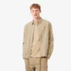 Men’s Oversized Heavy Cotton Plaid Overshirt
