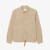 Men’s Oversized Heavy Cotton Plaid Overshirt