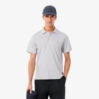 Men’s Paris Classic Fit Open Neck Embroidered Polo