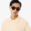 Men’s Paris Classic Fit Open Neck Embroidered Polo