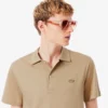 Men’s Paris Classic Fit Open Neck Embroidered Polo