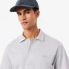 Men’s Paris Classic Fit Open Neck Embroidered Polo