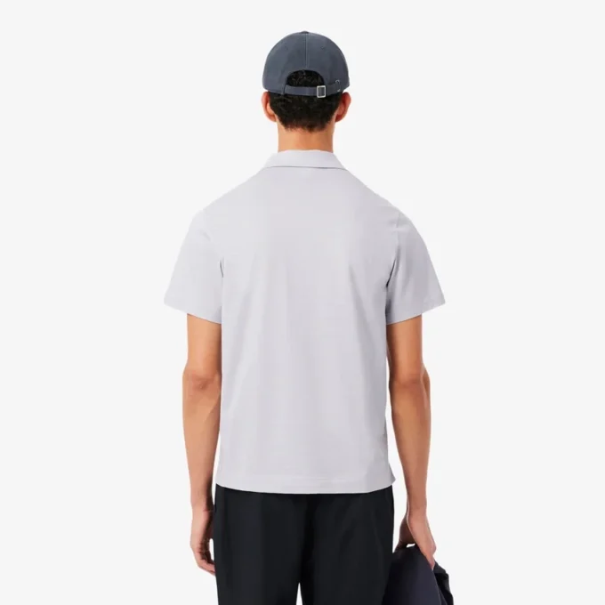 Men’s Paris Classic Fit Open Neck Embroidered Polo