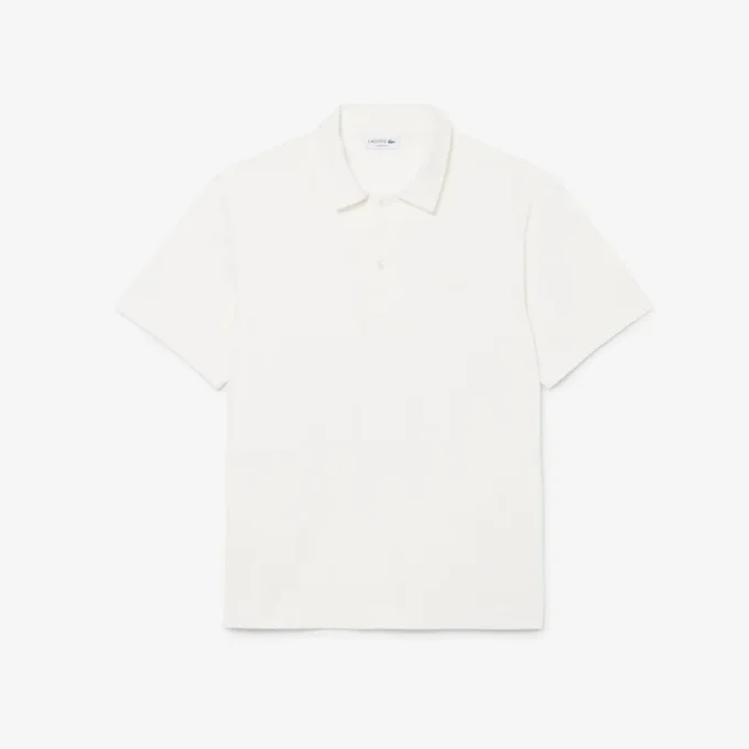 Men’s Paris Classic Fit Open Neck Embroidered Polo