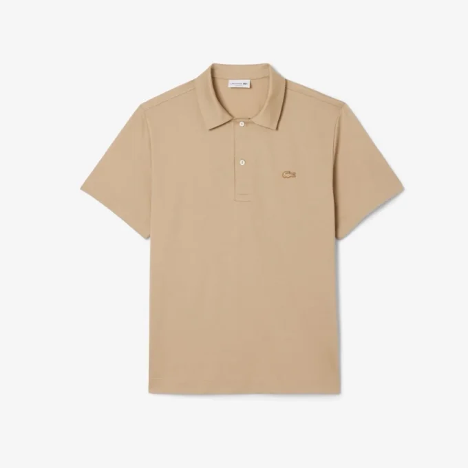 Men’s Paris Classic Fit Open Neck Embroidered Polo
