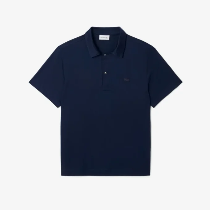 Men’s Paris Classic Fit Open Neck Embroidered Polo