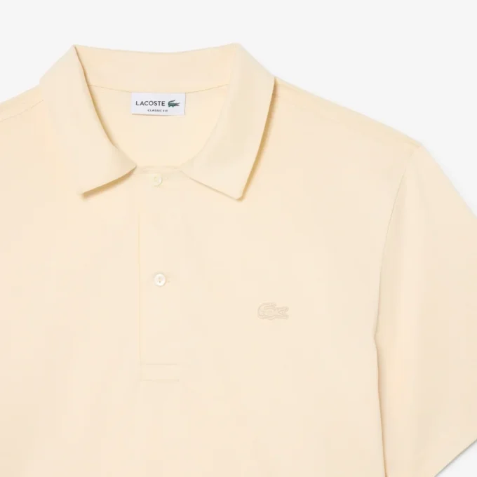 Men’s Paris Classic Fit Open Neck Embroidered Polo