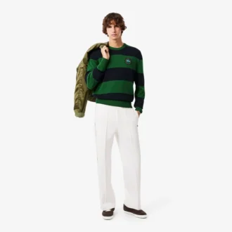 Men’s Pleated Twill Sweatpants