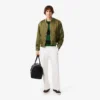 Men’s Pleated Twill Sweatpants