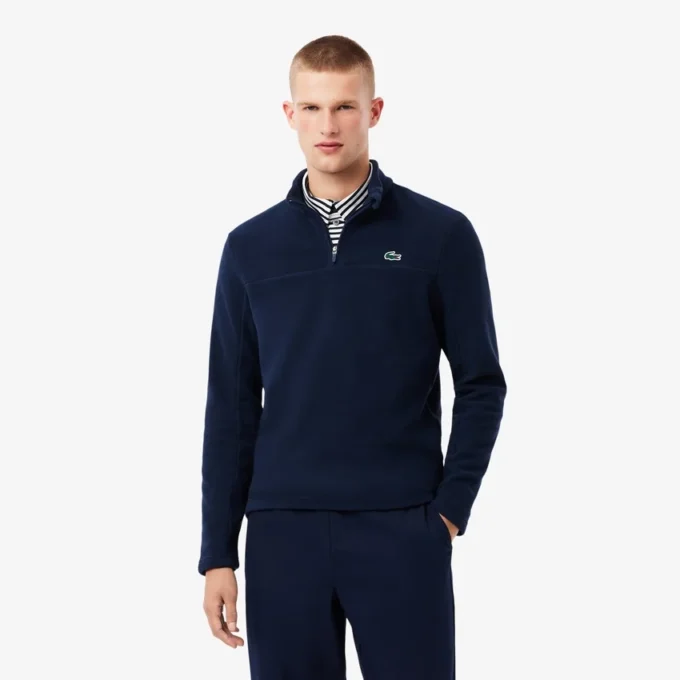 Men’s Polar Fleece Quarter-Zip Golf Top