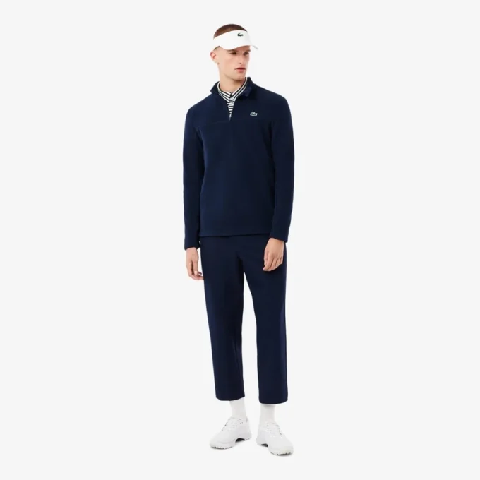 Men’s Polar Fleece Quarter-Zip Golf Top