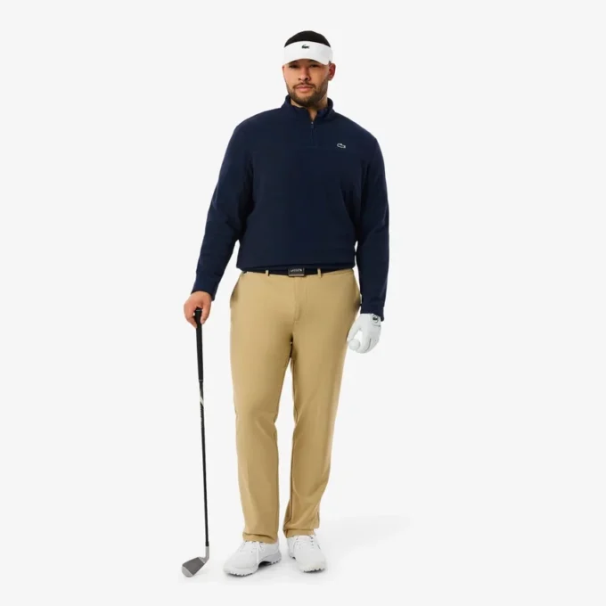Men’s Polar Fleece Quarter-Zip Golf Top