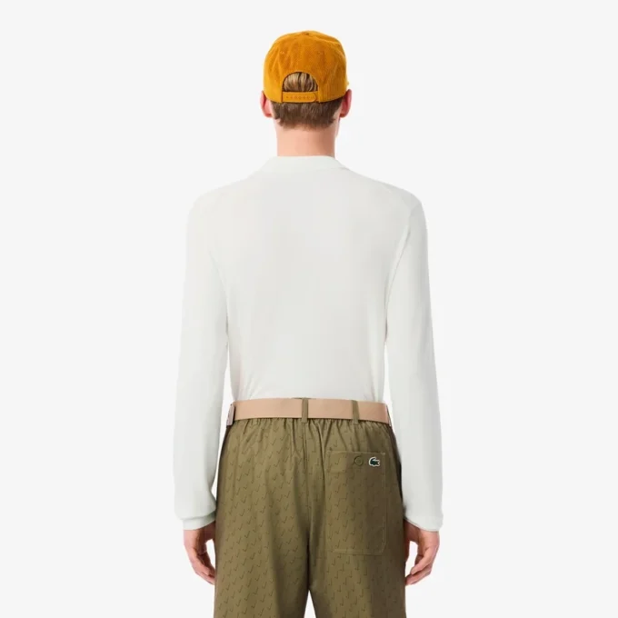 Men’s Polo Collar Stretch Golf Sweater