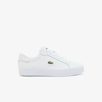 Men’s Powercourt Graphic Leather Sneakers