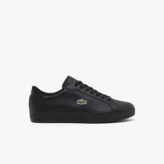 Men’s Powercourt Graphic Leather Sneakers