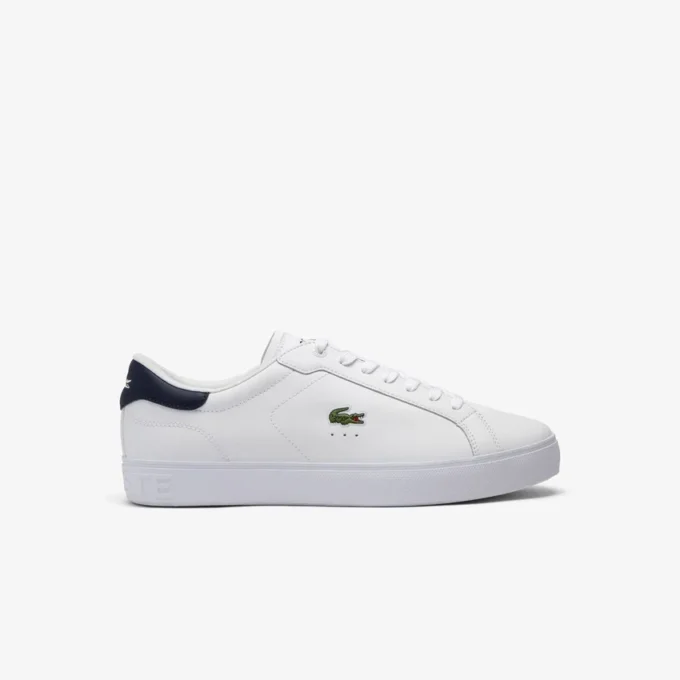 Men’s Powercourt Graphic Leather Sneakers