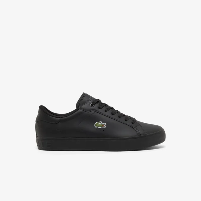 Men’s Powercourt Graphic Leather Sneakers