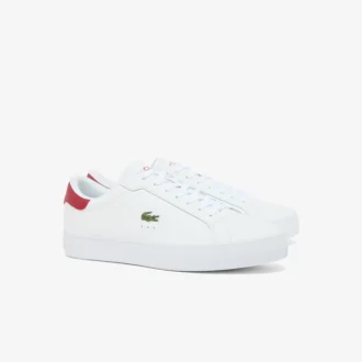 Men’s Powercourt Graphic Leather Sneakers