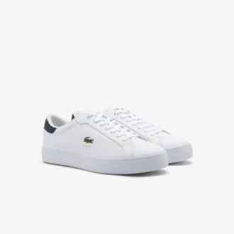 Men’s Powercourt Graphic Leather Sneakers