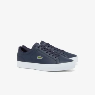 Men’s Powercourt Graphic Leather Sneakers