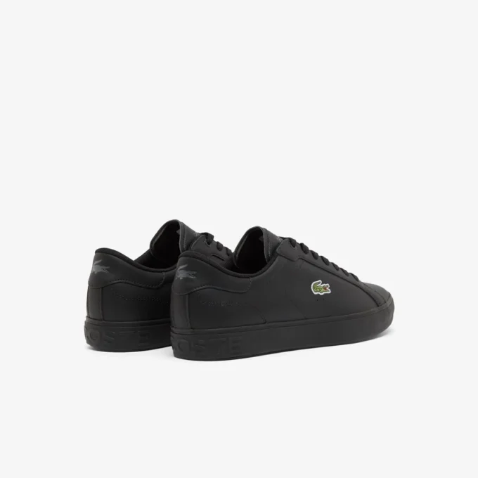 Men’s Powercourt Graphic Leather Sneakers