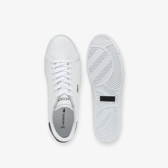 Men’s Powercourt Graphic Leather Sneakers