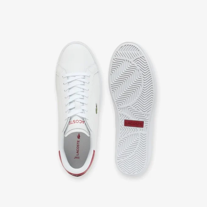 Men’s Powercourt Graphic Leather Sneakers