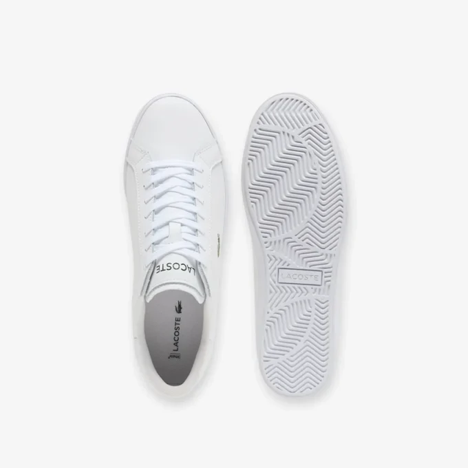 Men’s Powercourt Graphic Leather Sneakers