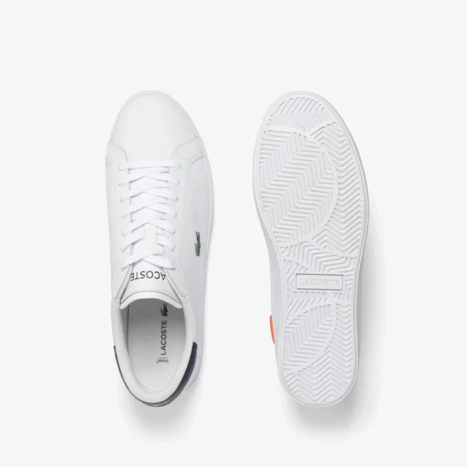 Men’s Powercourt Graphic Leather Sneakers