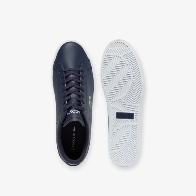 Men’s Powercourt Graphic Leather Sneakers