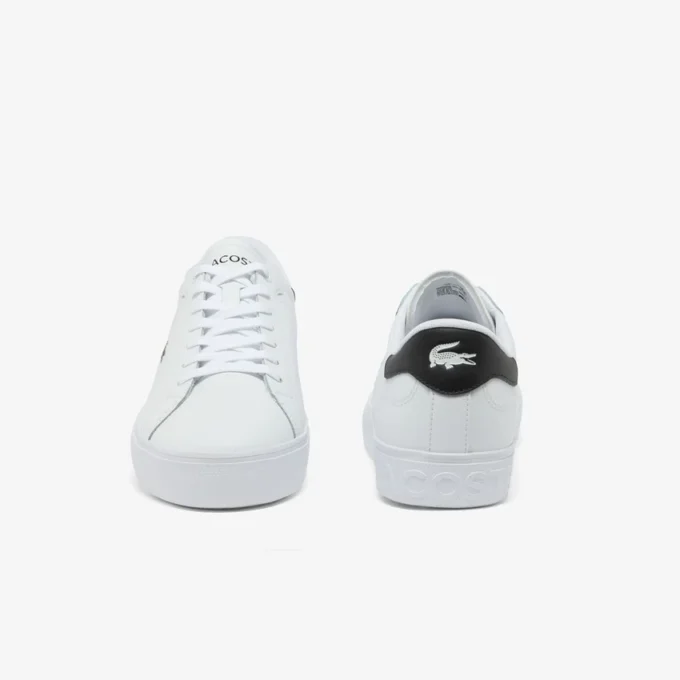 Men’s Powercourt Graphic Leather Sneakers