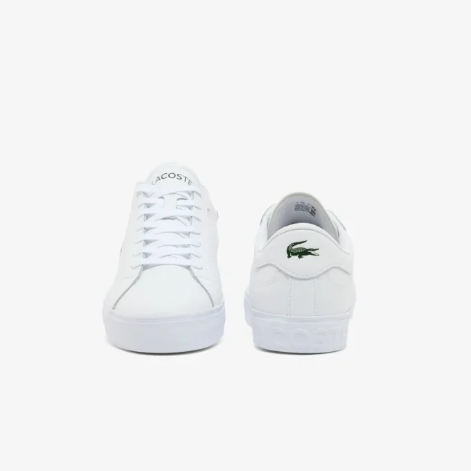 Men’s Powercourt Graphic Leather Sneakers