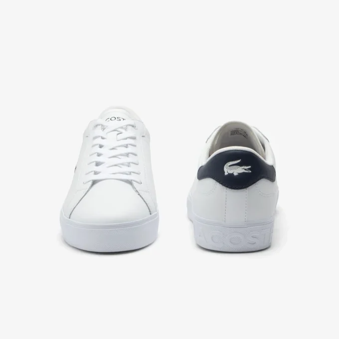 Men’s Powercourt Graphic Leather Sneakers