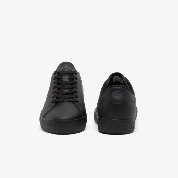 Men’s Powercourt Graphic Leather Sneakers
