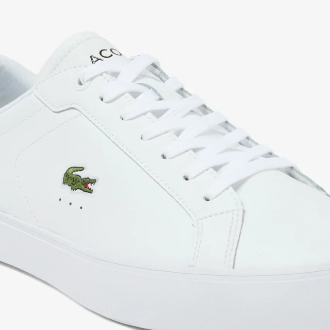 Men’s Powercourt Graphic Leather Sneakers